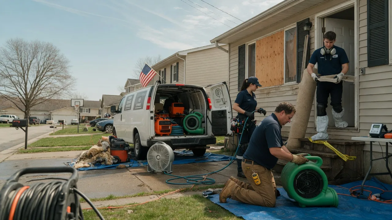 Water Damage Restoration in Foster City, MI near me